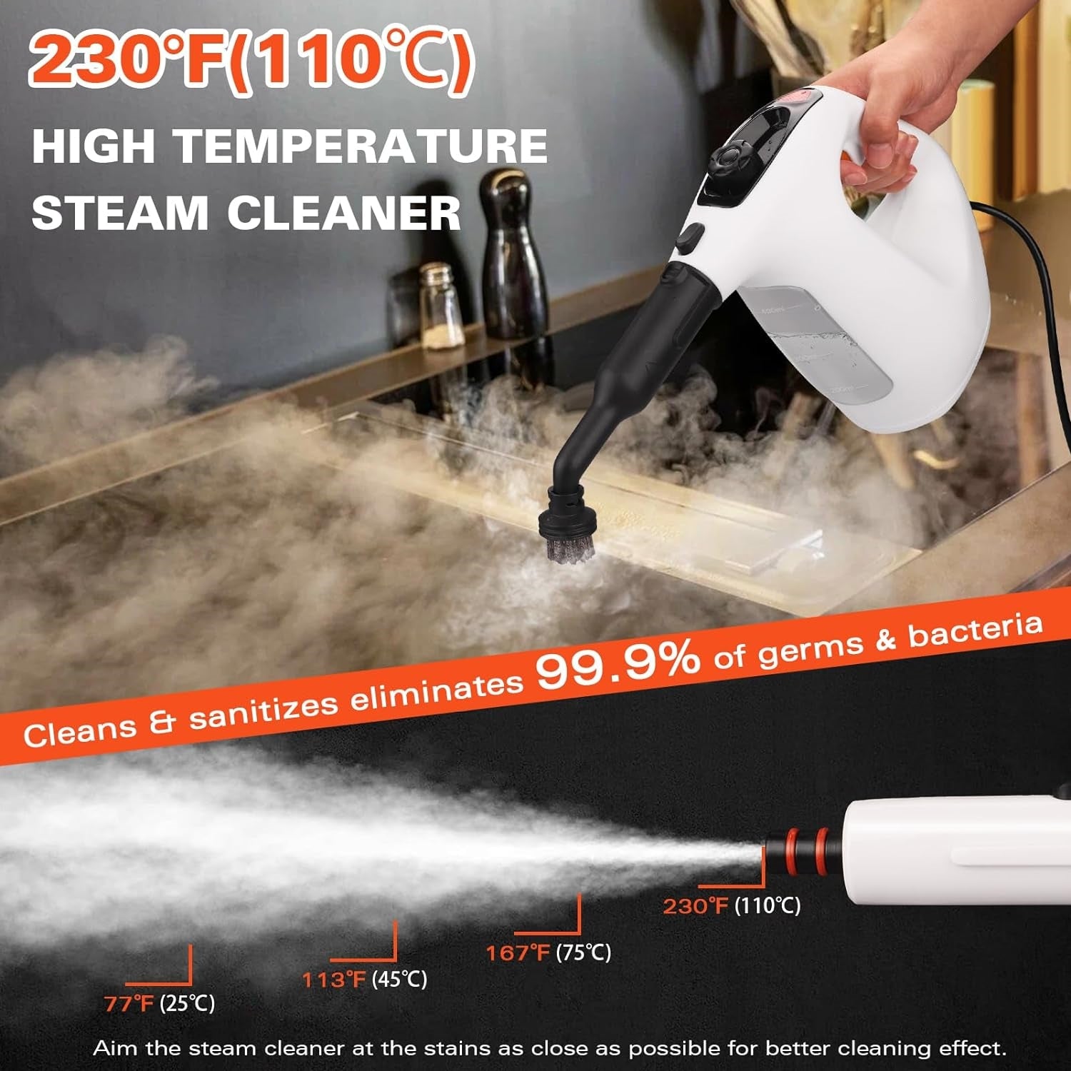 Mlmlant™ Multi-Purpose Handheld Steam Cleaner