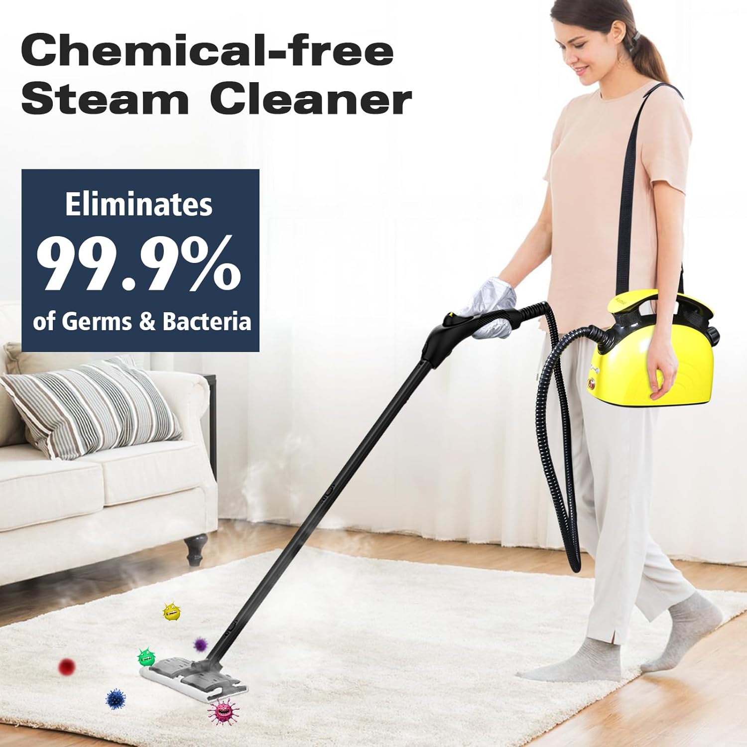 Manufacturer's outlet MLMLANT Multipurpose Powerful Steamer Mops